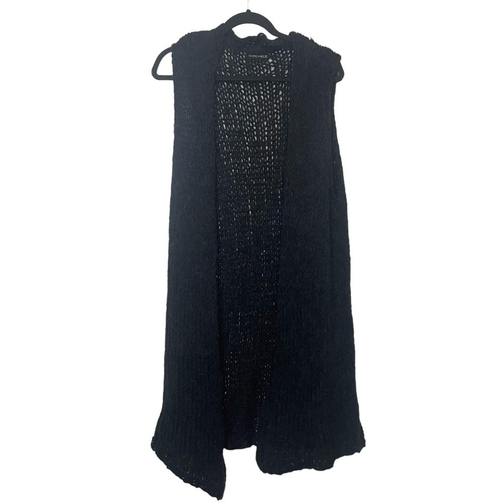 Third Piece Hand-Knit Sara Duster Vest size One Size